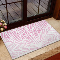 Pink New Zealand Puhoro Maori Tattoo Rubber Doormat LT14 - Polynesian Pride