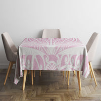 Pink New Zealand Puhoro Maori Tattoo Tablecloth LT14 - Polynesian Pride