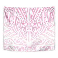 Pink New Zealand Puhoro Maori Tattoo Tapestry LT14 - Polynesian Pride