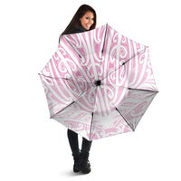Pink New Zealand Puhoro Maori Tattoo Umbrella LT14 - Polynesian Pride