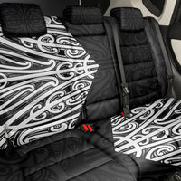 Black New Zealand Puhoro Maori Tattoo Back Car Seat Cover LT14 - Polynesian Pride