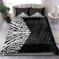Black New Zealand Puhoro Maori Tattoo Bedding Set LT14 - Polynesian Pride