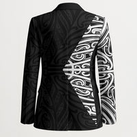Black New Zealand Puhoro Maori Tattoo Blazer LT14 - Polynesian Pride