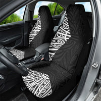 Black New Zealand Puhoro Maori Tattoo Car Seat Cover LT14 - Polynesian Pride