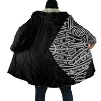 Black New Zealand Puhoro Maori Tattoo Cloak LT14 - Polynesian Pride