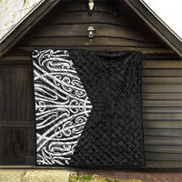 Black New Zealand Puhoro Maori Tattoo Quilt LT14 - Polynesian Pride