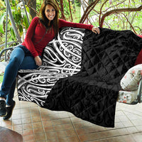 Black New Zealand Puhoro Maori Tattoo Quilt LT14 - Polynesian Pride