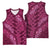 Pink Aloha Hawaii Basketball Jersey Hawaiian Kakau Ohia Lehua Lei - Polynesian Pride