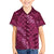 Pink Aloha Hawaii Kid Hawaiian Shirt Hawaiian Kakau Ohia Lehua Lei - Polynesian Pride