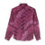 Pink Aloha Hawaii Women Casual Shirt Hawaiian Kakau Ohia Lehua Lei - Polynesian Pride