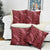 Maroon Aloha Hawaii Pillow Cover Hawaiian Kakau Ohia Lehua Lei - Polynesian Pride