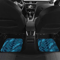 Naval Night Aloha Hawaii Car Mats Hawaiian Kakau Ohia Lehua Lei - Polynesian Pride