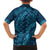 Naval Night Aloha Hawaii Family Matching Puletasi and Hawaiian Shirt Hawaiian Kakau Ohia Lehua Lei - Polynesian Pride