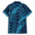 Naval Night Aloha Hawaii Family Matching Puletasi and Hawaiian Shirt Hawaiian Kakau Ohia Lehua Lei - Polynesian Pride