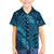 Naval Night Aloha Hawaii Family Matching Puletasi and Hawaiian Shirt Hawaiian Kakau Ohia Lehua Lei - Polynesian Pride