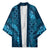 Naval Night Aloha Hawaii Kimono Hawaiian Kakau Ohia Lehua Lei - Polynesian Pride