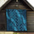 Naval Night Aloha Hawaii Quilt Hawaiian Kakau Ohia Lehua Lei - Polynesian Pride