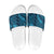 Naval Night Aloha Hawaii Slide Sandals Hawaiian Kakau Ohia Lehua Lei - Polynesian Pride
