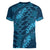 Naval Night Aloha Hawaii Women V-Neck T-Shirt Hawaiian Kakau Ohia Lehua Lei - Polynesian Pride