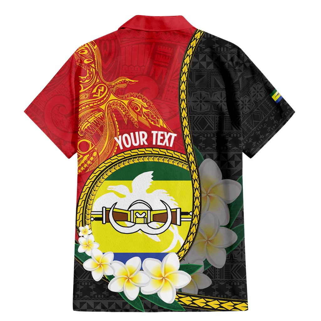 Personalised PNG Morobe Provins Family Matching Mermaid Dress and Hawaiian Shirt Papua New Guinea Plumeria Melanesian Pattern - Polynesian Pride