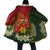 Personalised PNG Isten Hailans Provins Cloak Papua New Guinea Plumeria Melanesian Pattern - Polynesian Pride