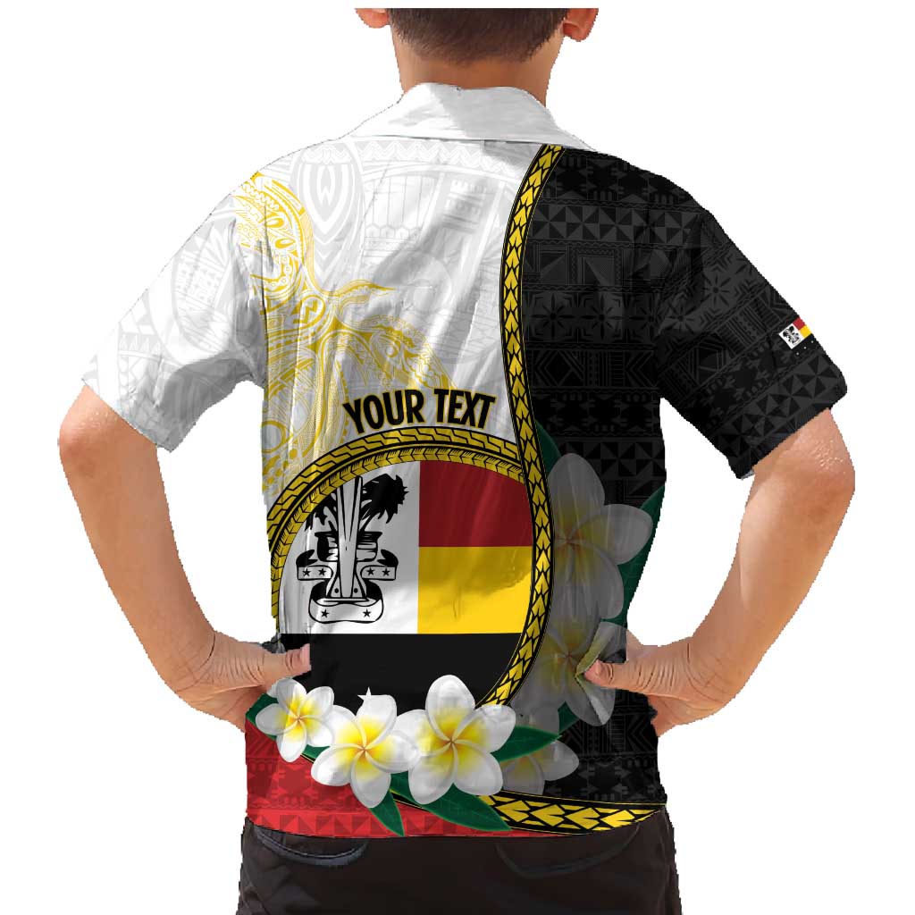 Personalised PNG Madang Provins Family Matching Mermaid Dress and Hawaiian Shirt Papua New Guinea Plumeria Melanesian Pattern - Polynesian Pride