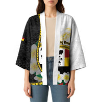 Personalised PNG Madang Provins Kimono Papua New Guinea Plumeria Melanesian Pattern LT14 - Polynesian Pride