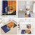 Personalised PNG Niu Ailan Bathroom Set Papua New Guinea Plumeria Melanesian Pattern - Polynesian Pride
