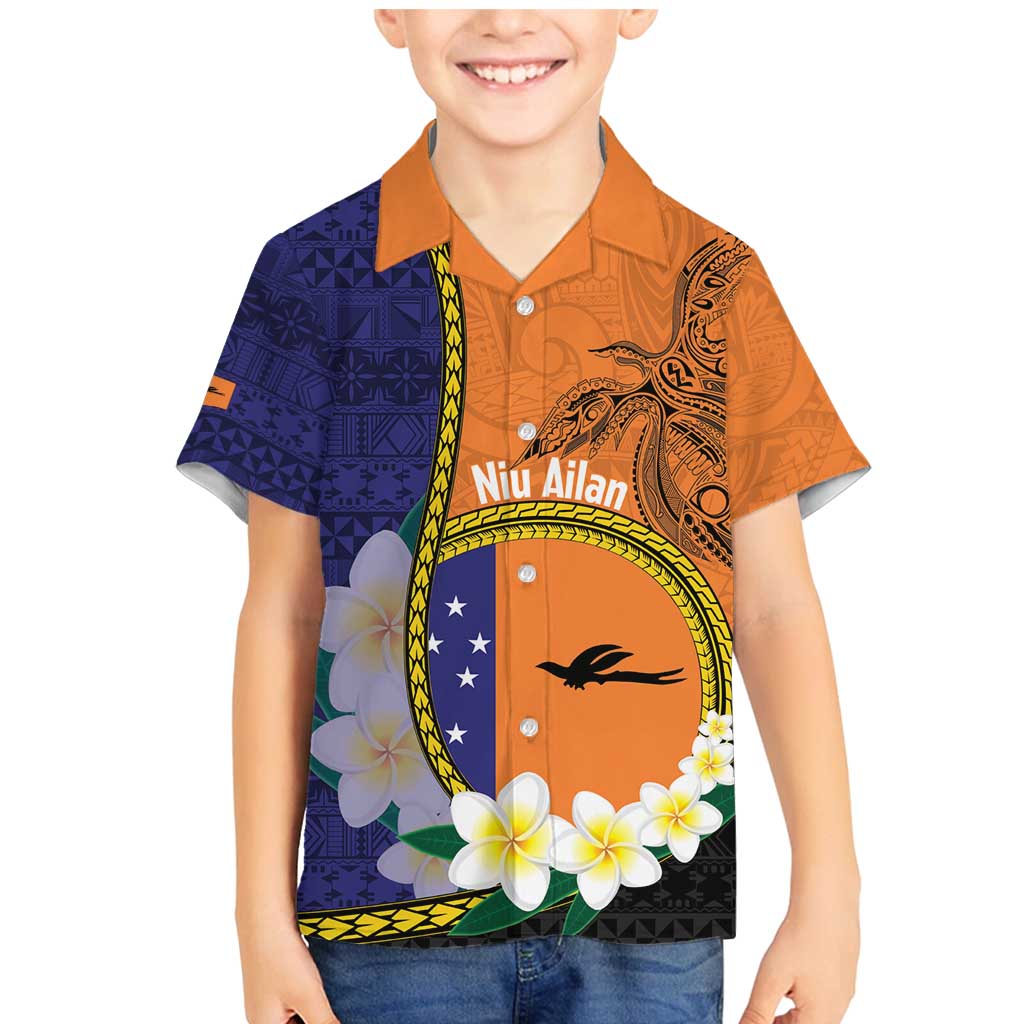 Personalised PNG Niu Ailan Family Matching Mermaid Dress and Hawaiian Shirt Papua New Guinea Plumeria Melanesian Pattern - Polynesian Pride