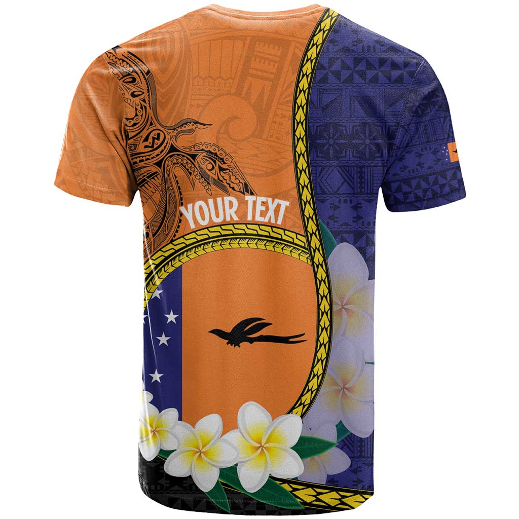 Personalised PNG Niu Ailan T Shirt Papua New Guinea Plumeria Melanesian Pattern - Polynesian Pride
