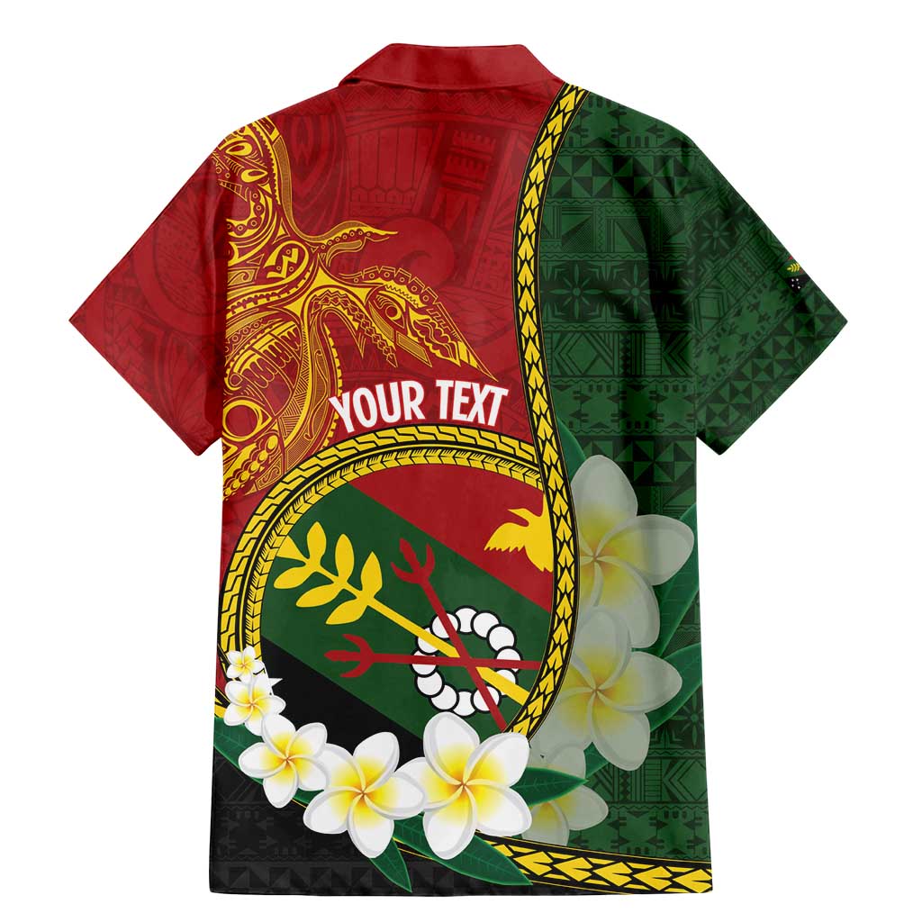 Personalised PNG Simbu Provins Family Matching Mermaid Dress and Hawaiian Shirt Papua New Guinea Plumeria Melanesian Pattern - Polynesian Pride