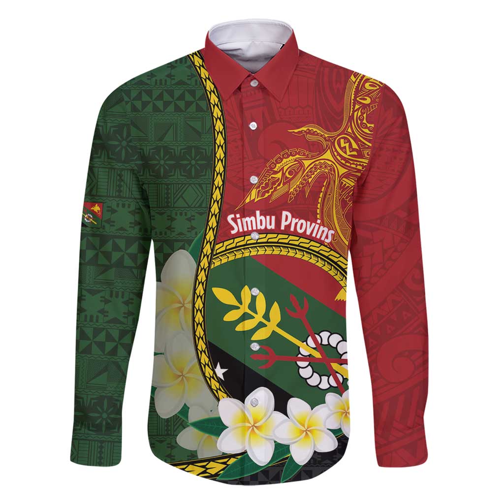 Personalised PNG Simbu Provins Family Matching Off Shoulder Maxi Dress and Hawaiian Shirt Papua New Guinea Plumeria Melanesian Pattern - Polynesian Pride