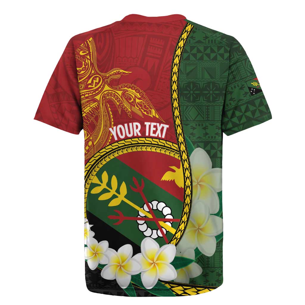 Personalised PNG Simbu Provins Rugby Jersey Papua New Guinea Plumeria Melanesian Pattern LT14 - Polynesian Pride