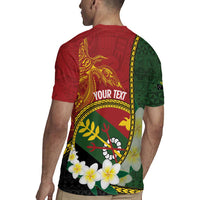 Personalised PNG Simbu Provins Rugby Jersey Papua New Guinea Plumeria Melanesian Pattern LT14 - Polynesian Pride