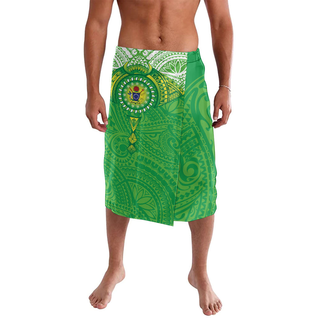 Cook Islands Manta Ray Lavalava Kuki Airani Tattoo Green Color LT14 Green - Polynesian Pride