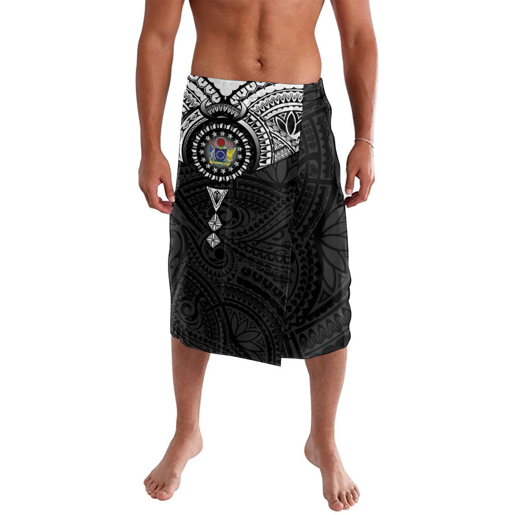 Cook Islands Manta Ray Lavalava Kuki Airani Tattoo Black Color LT14 Black - Polynesian Pride