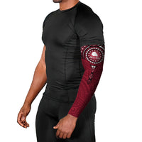 Personalised Cook Islands Mangaia Arm Sleeves Map With Kuki Airani Manta Ray Tattoo LT14 - Polynesian Pride