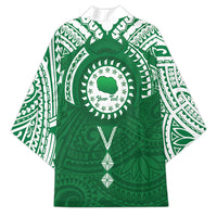 Personalised Cook Islands Rarotonga Kimono Map With Kuki Airani Manta Ray Tattoo LT14 - Polynesian Pride