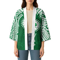 Personalised Cook Islands Rarotonga Kimono Map With Kuki Airani Manta Ray Tattoo LT14 - Polynesian Pride