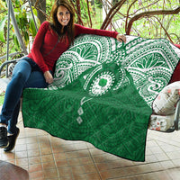Personalised Cook Islands Rarotonga Quilt Map With Kuki Airani Manta Ray Tattoo LT14 - Polynesian Pride
