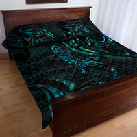 New Zealand Skink Quilt Bed Set Aotearoa Maori Mix Paua Shell