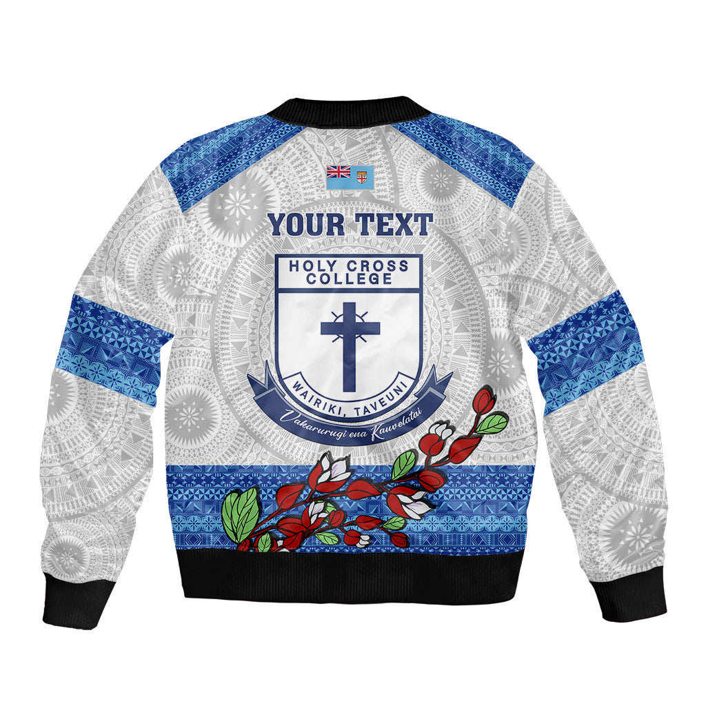 personalised-fiji-holy-cross-college-bomber-jacket-happy-50th-anniversary-fijian-tagimoucia-tapa-pattern