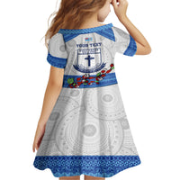 personalised-fiji-holy-cross-college-kid-short-sleeve-dress-happy-50th-anniversary-fijian-tagimoucia-tapa-pattern