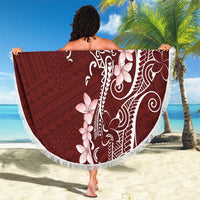 Oxblood Hawaii Beach Blanket Hammerhead Shark Tattoo Curve Polynesian - Polynesian Pride