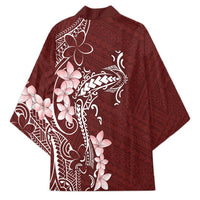 Oxblood Hawaii Kimono Hammerhead Shark Tattoo Curve Polynesian - Polynesian Pride