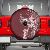 Oxblood Hawaii Spare Tire Cover Hammerhead Shark Tattoo Curve Polynesian - Polynesian Pride
