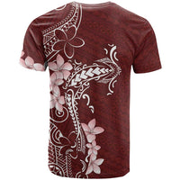 Oxblood Hawaii T Shirt Hammerhead Shark Tattoo Curve Polynesian - Polynesian Pride