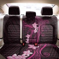 Pink Hawaii Back Car Seat Cover Hammerhead Shark Tattoo Curve Polynesian - Polynesian Pride