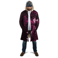 Pink Hawaii Cloak Hammerhead Shark Tattoo Curve Polynesian - Polynesian Pride