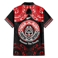 Aotearoa Toitu Te Tiriti Family Matching Puletasi and Hawaiian Shirt Haka Tiki Honour The Treaty